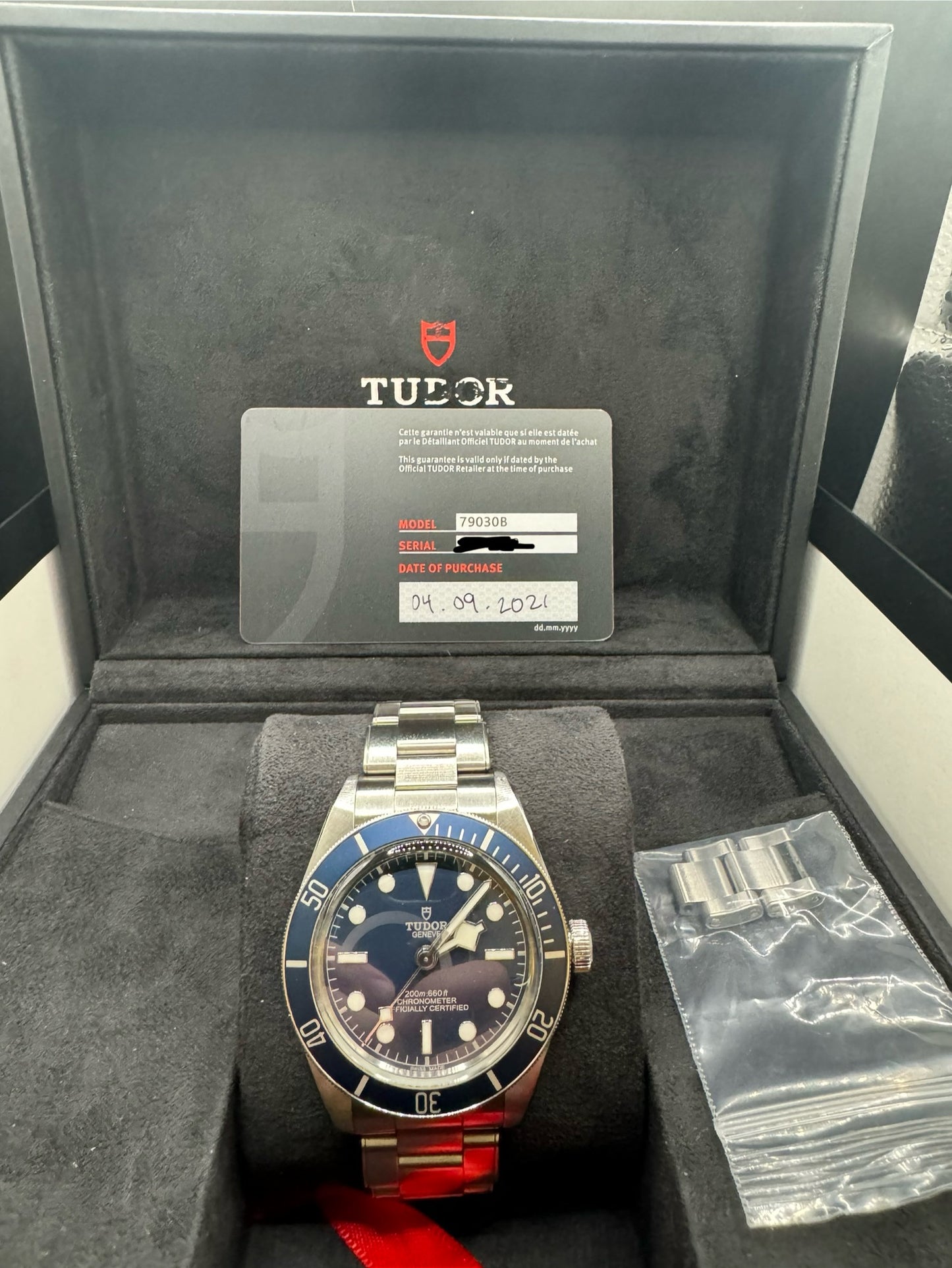 Tudor Black Bay 58 Blue